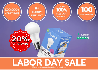 NEW - Blue Light Blocking Light Bulb - Ocubulb