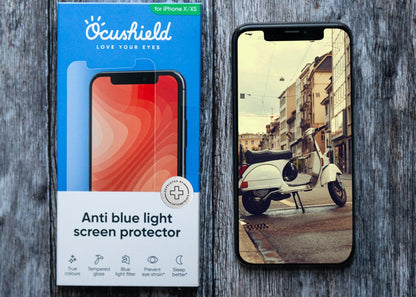 Anti blue light screen protector for Samsung