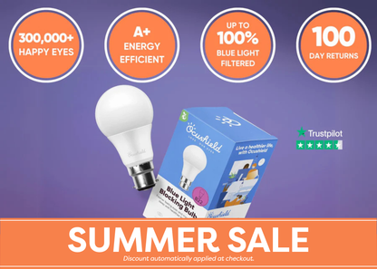 NEW - Blue Light Blocking Light Bulb - Ocubulb