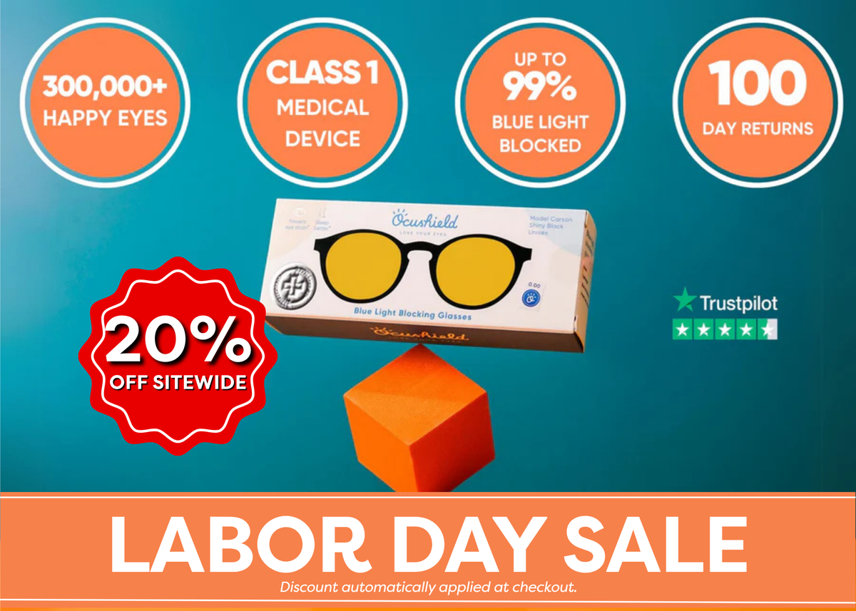 Amber Anti blue light glasses for Men & Women