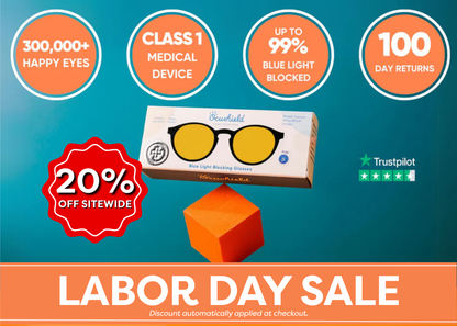 Amber Anti blue light glasses for Men & Women