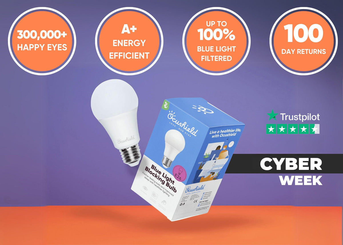 NEW - Blue Light Blocking Light Bulb - Ocubulb