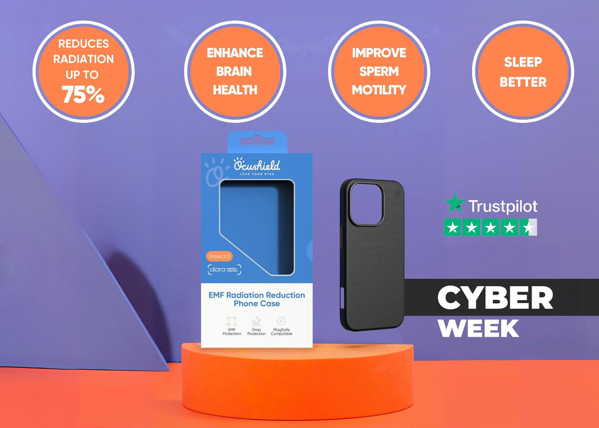 NEW - EMF Radiation Protection for iPhone - Stasis, by Ocushield