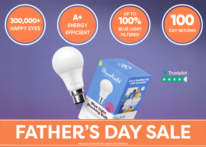 NEW - Blue Light Blocking Light Bulb - Ocubulb