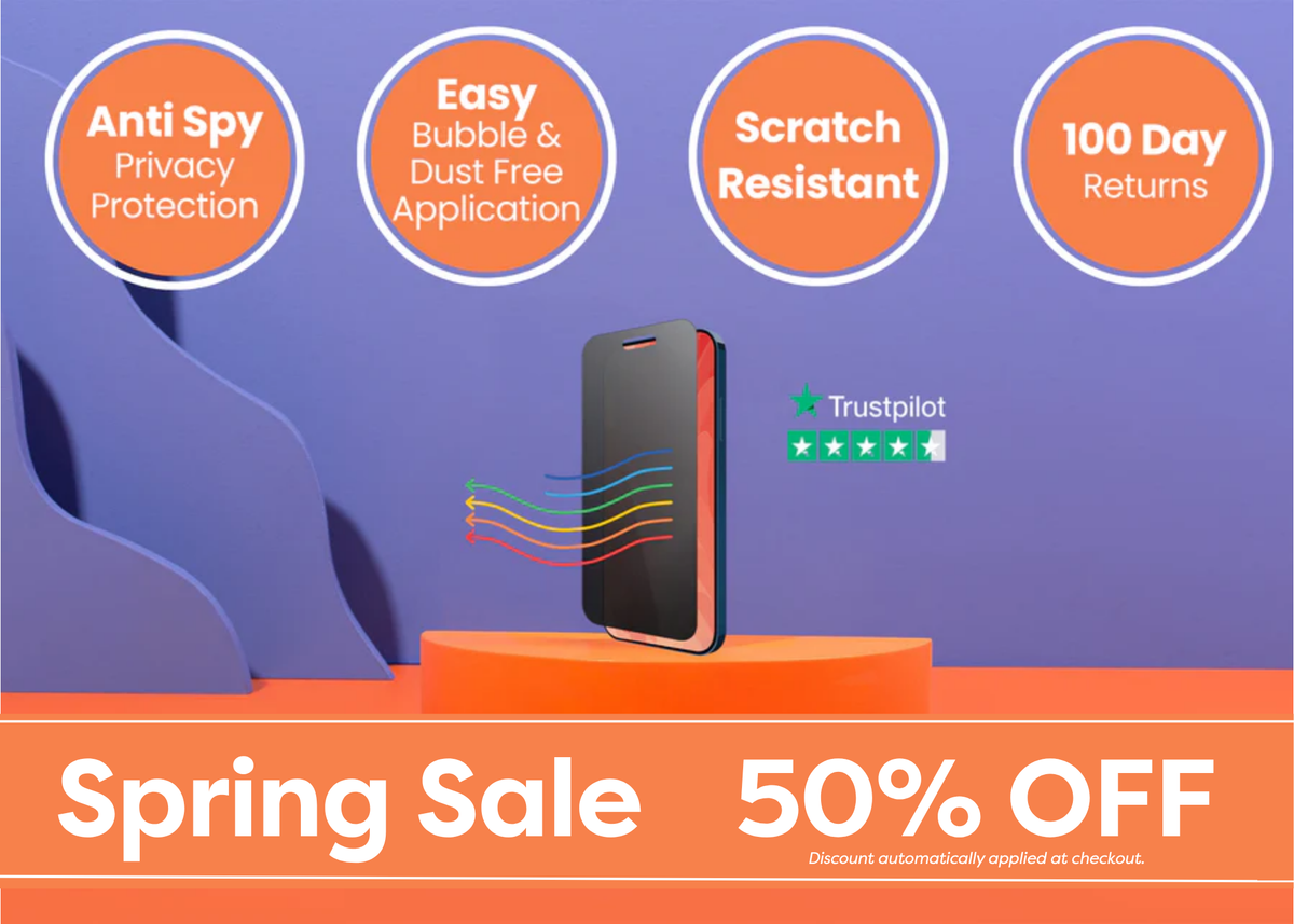 Privacy Screen protector for iPhone