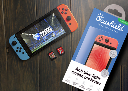 Anti blue light screen protector for Nintendo Switch