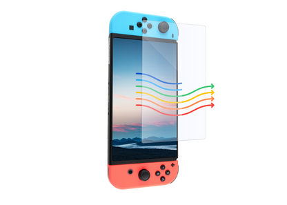 Anti blue light screen protector for Nintendo Switch