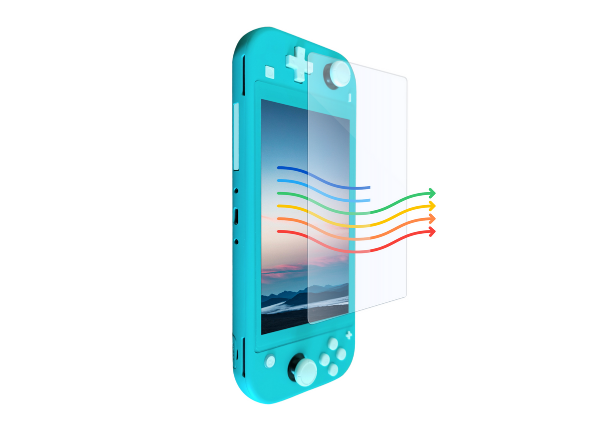 Anti blue light screen protector for Nintendo Switch