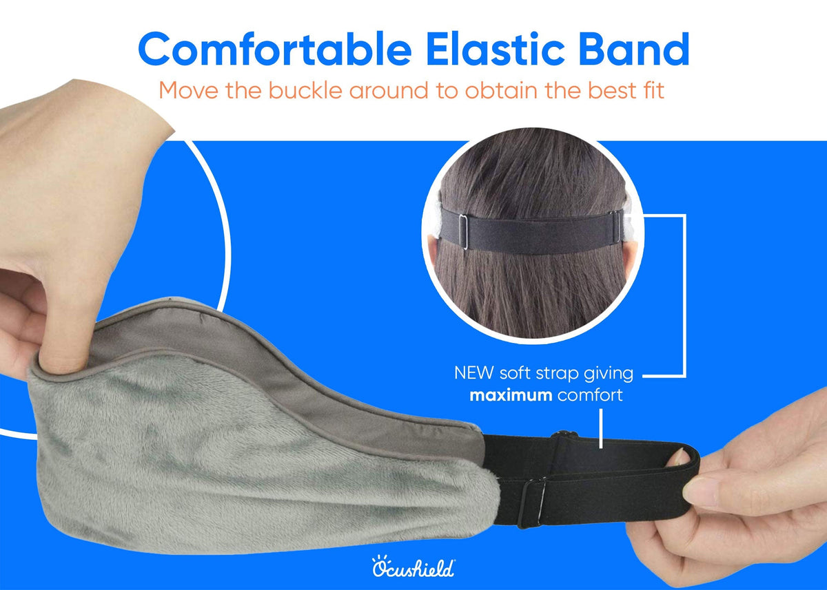 NEW - Bamboo Weighted Sleep Eye Mask