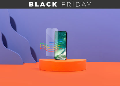 Anti blue light screen protector for iPhone