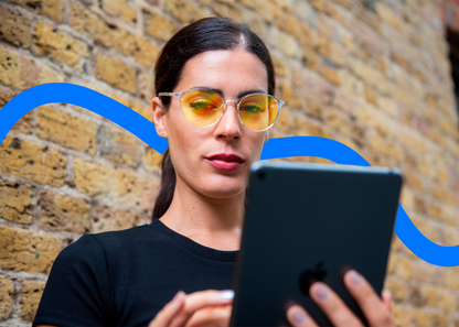 Amber Anti blue light glasses for Men & Women