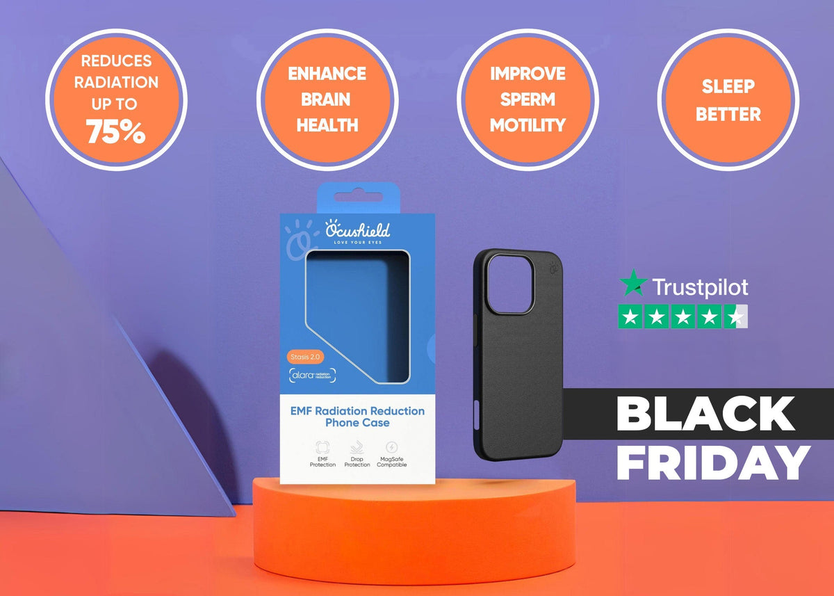 NEW - EMF Radiation Protection for iPhone - Stasis, by Ocushield