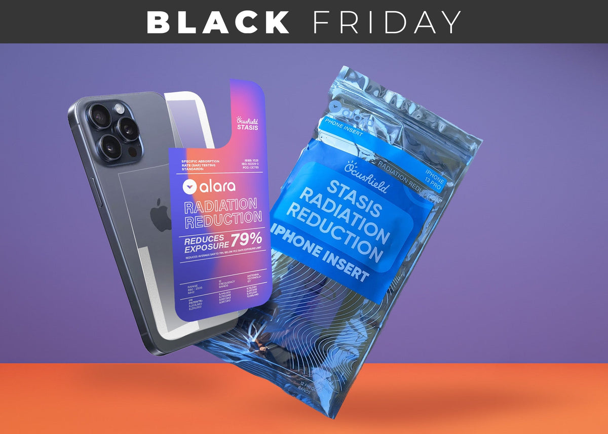 NEW - EMF Radiation Protection for iPhone - Stasis, by Ocushield
