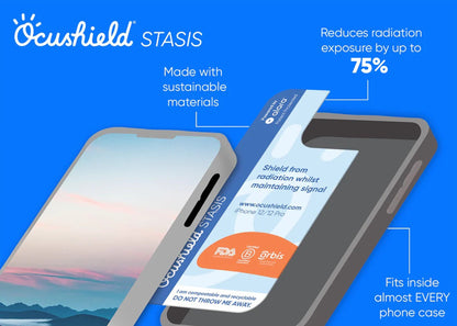 NEW - EMF Radiation Protection for iPhone - Stasis, by Ocushield