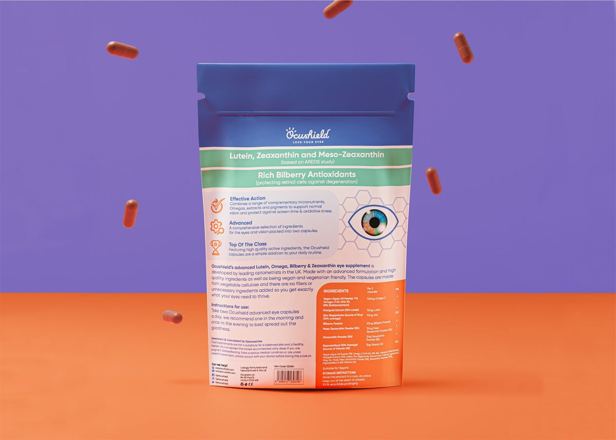 NEW - Ocushield’s Advance 360 Eye Supplement