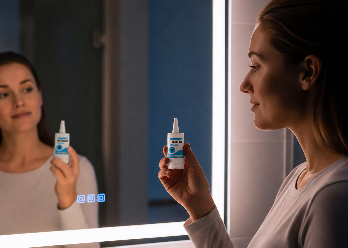 Hycosan Intensive Eye Drops – Relief for Dry, Irritated & Tired Eyes (7.5ml)