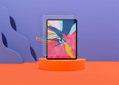 Anti blue light screen protector for iPad