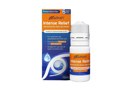 Ocufresh Intensive Eye Drops – Relief for Dry, Irritated & Tired Eyes (10ml)