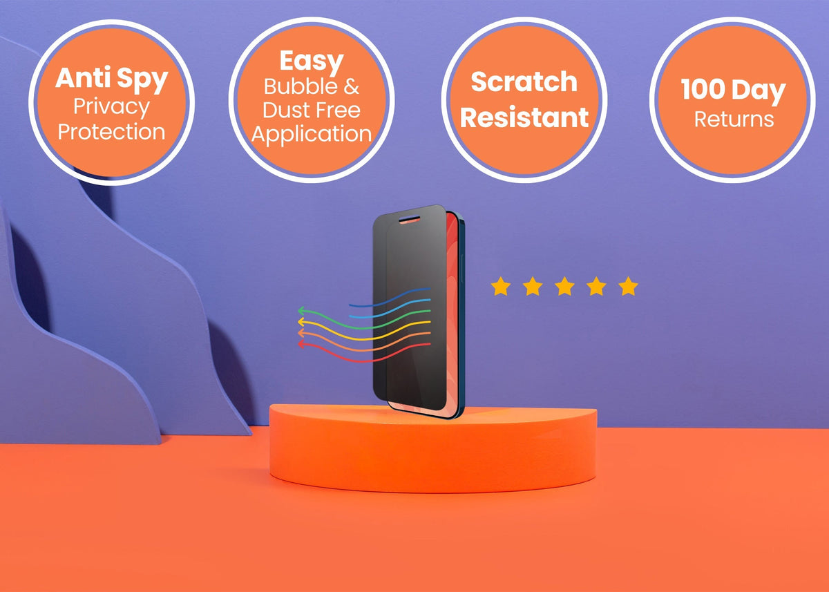 Privacy Screen protector for iPhone