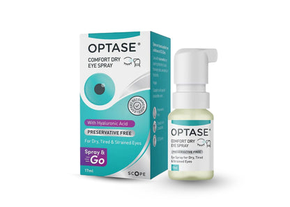 Optase Comfort Dry Eye Spray - Instant Relief for Dry, Tired, Irritated Eyes - 300 Sprays (17ml)