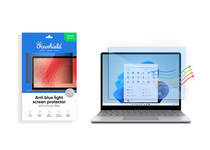 Anti blue light screen protector for laptops, monitors and PCs
