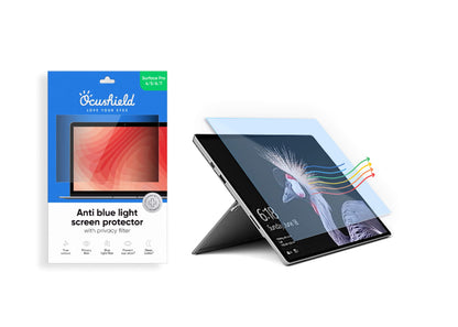 Anti blue light screen protector for laptops, monitors and PCs